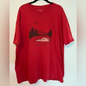 Christmas Oversized Graphic Tee